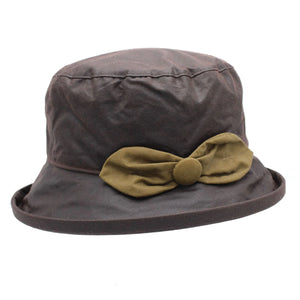 Cora Wax Leaf Motif Hat