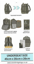 Load image into Gallery viewer, Highbury 5047  Expanding Multi Pocket Backpack
