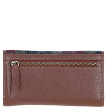 Load image into Gallery viewer, Ashwood Harris Tweed Large Lock Purse
