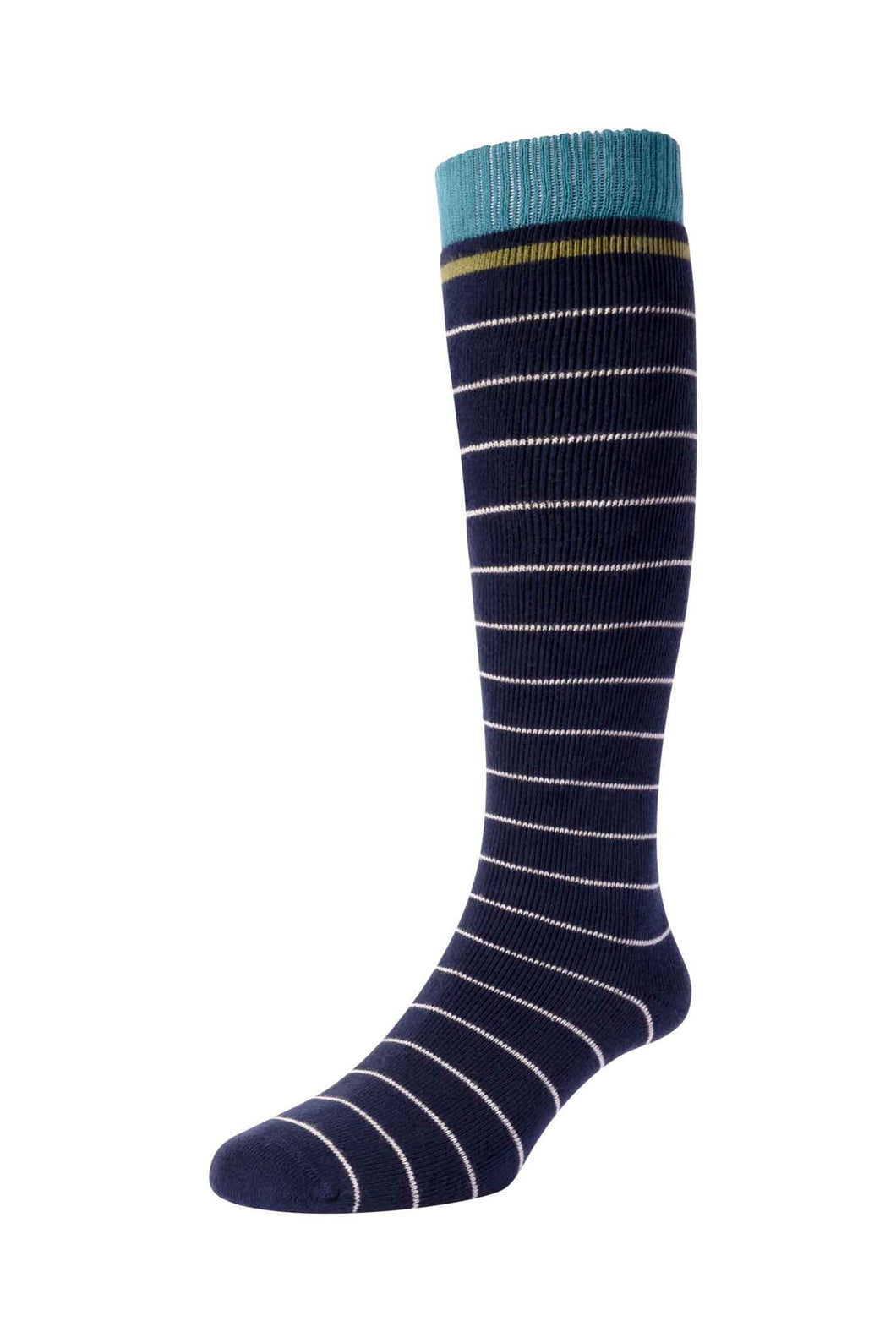 HJ Hall Women's Striped Welly Sock