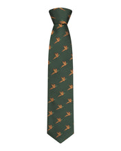 Load image into Gallery viewer, 100% Silk Woven Pheasants Tie
