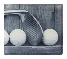 Load image into Gallery viewer, Printed Leather Golf Wallet
