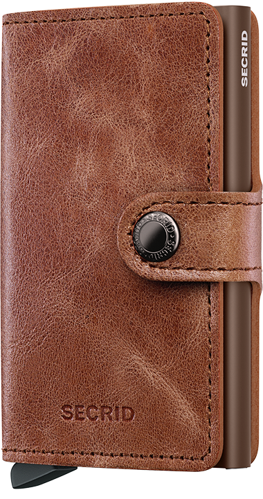 Secrid Vintage Cognac/Brown Miniwallet
