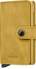 Load image into Gallery viewer, Secrid Vintage Yellow Miniwallet
