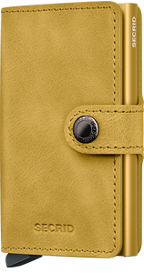 Secrid Vintage Yellow Miniwallet