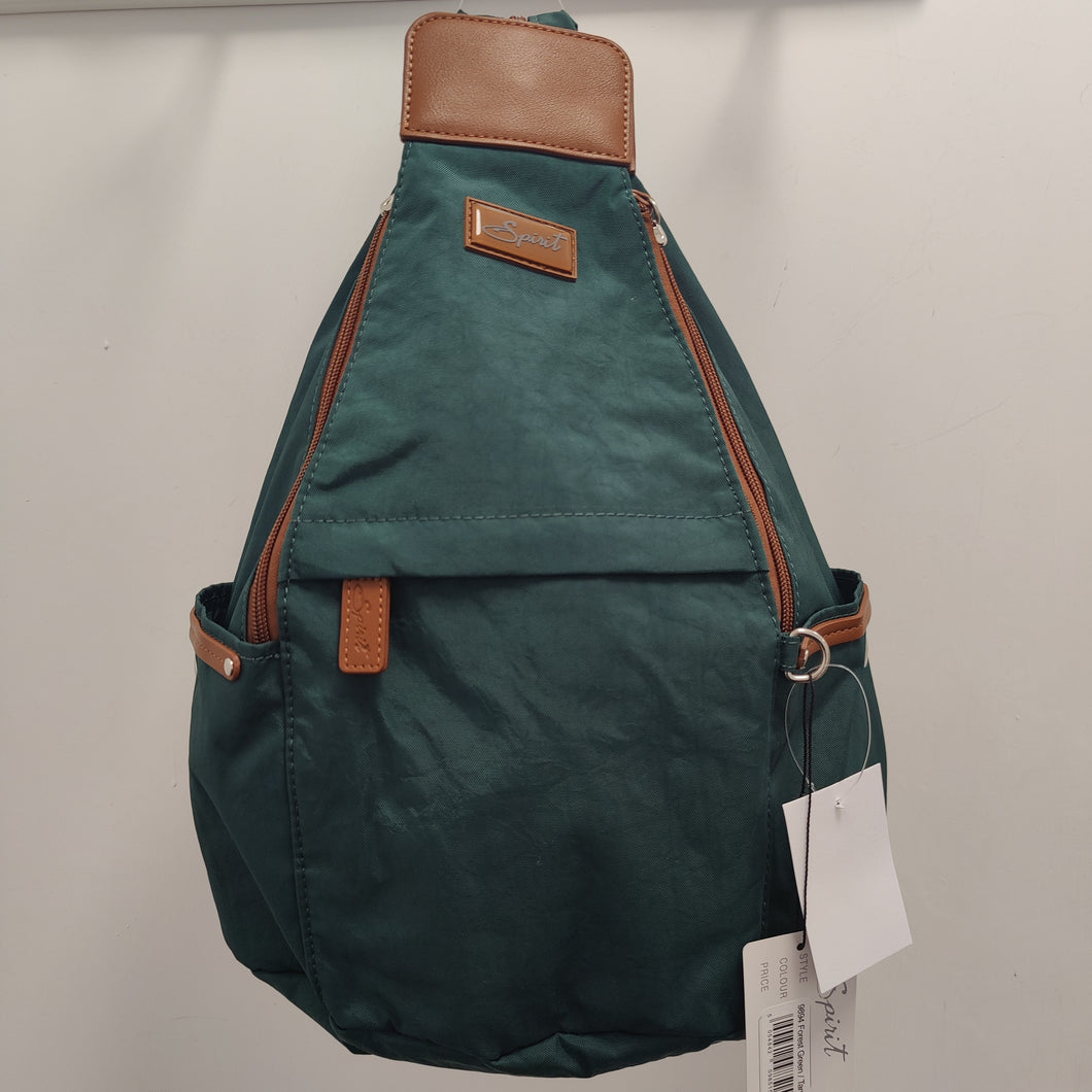 9894 Nylon Spirit Forest/Tan Rucksack