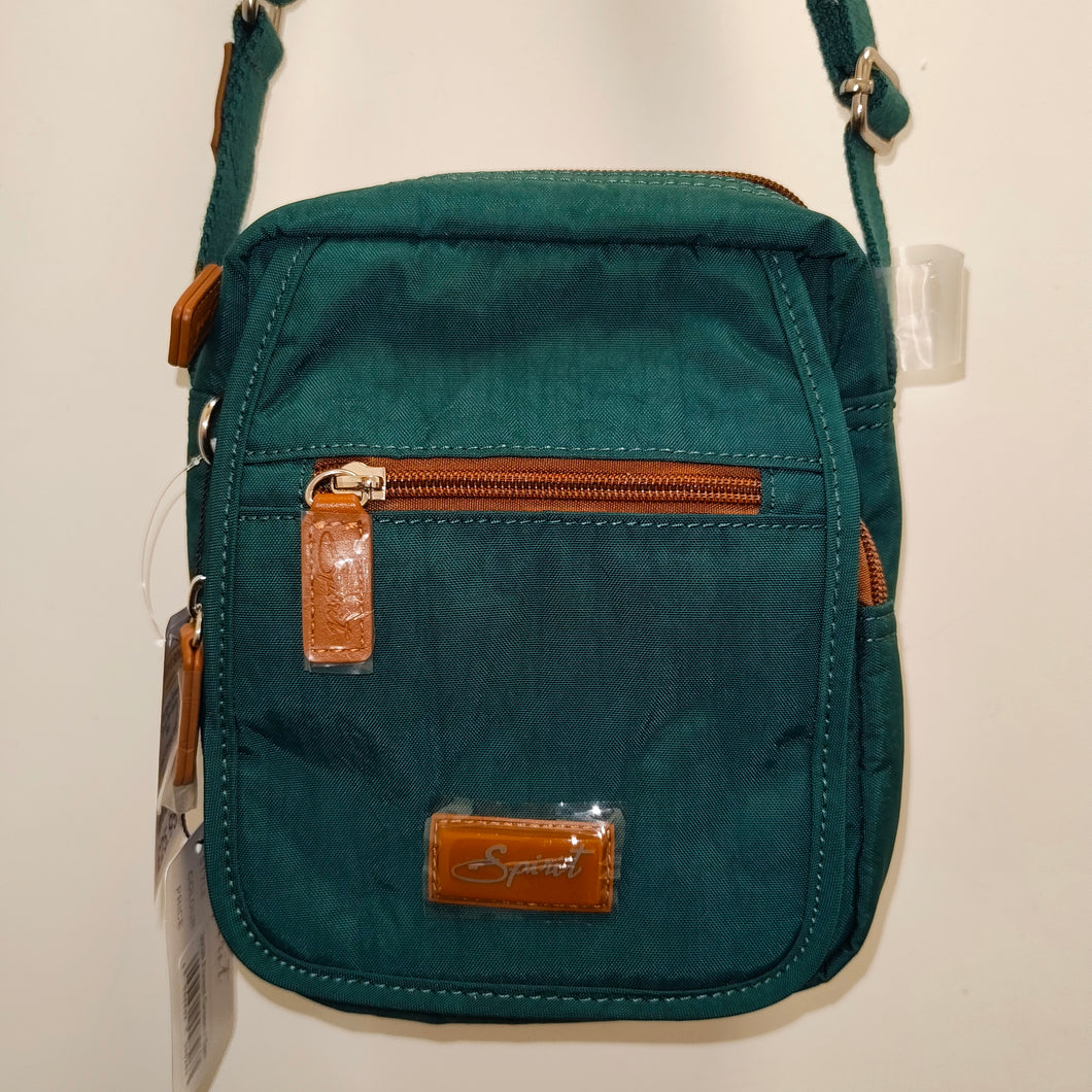 3938 Nylon Forest Green/Tan Spirit Bag