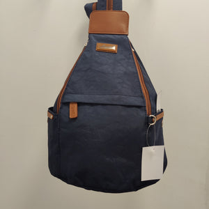 9894 Nylon Navy/Tan Spirit Rucksack