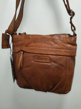 Load image into Gallery viewer, Rowallan Dupre Leather Zip Top Bag
