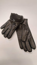 Load image into Gallery viewer, Mens Leather Fleece Lined Gloves
