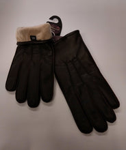 Load image into Gallery viewer, Mens Leather Fleece Lined Gloves
