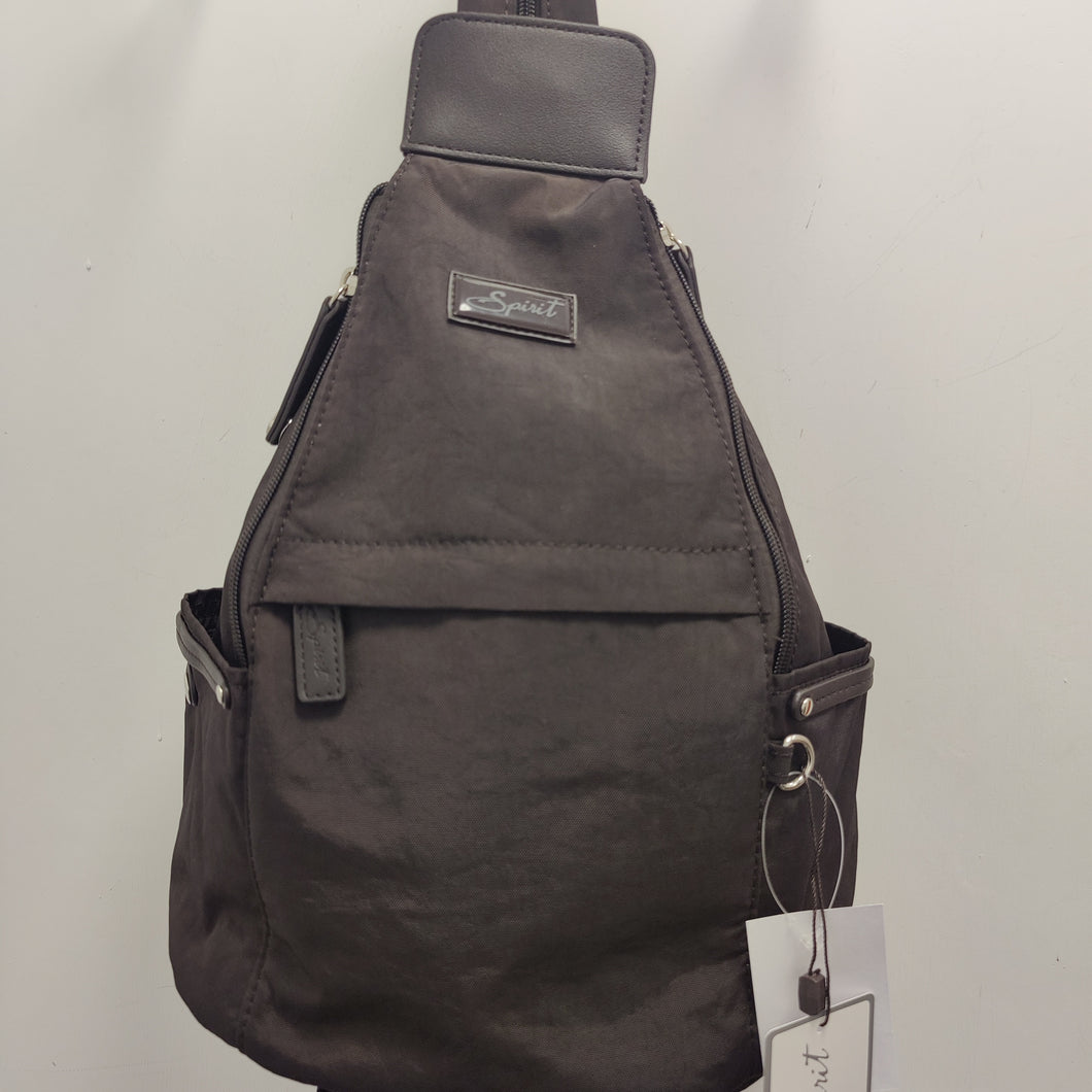 9894 Nylon Dark Chocolate  Spirit Rucksack