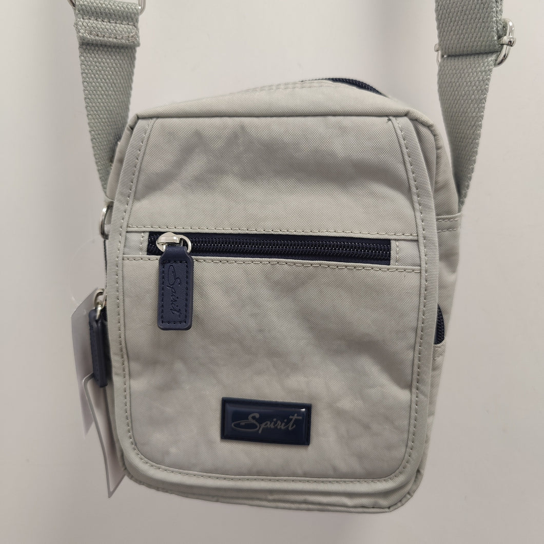 3938 Nylon Grey/Navy Spirit Bag