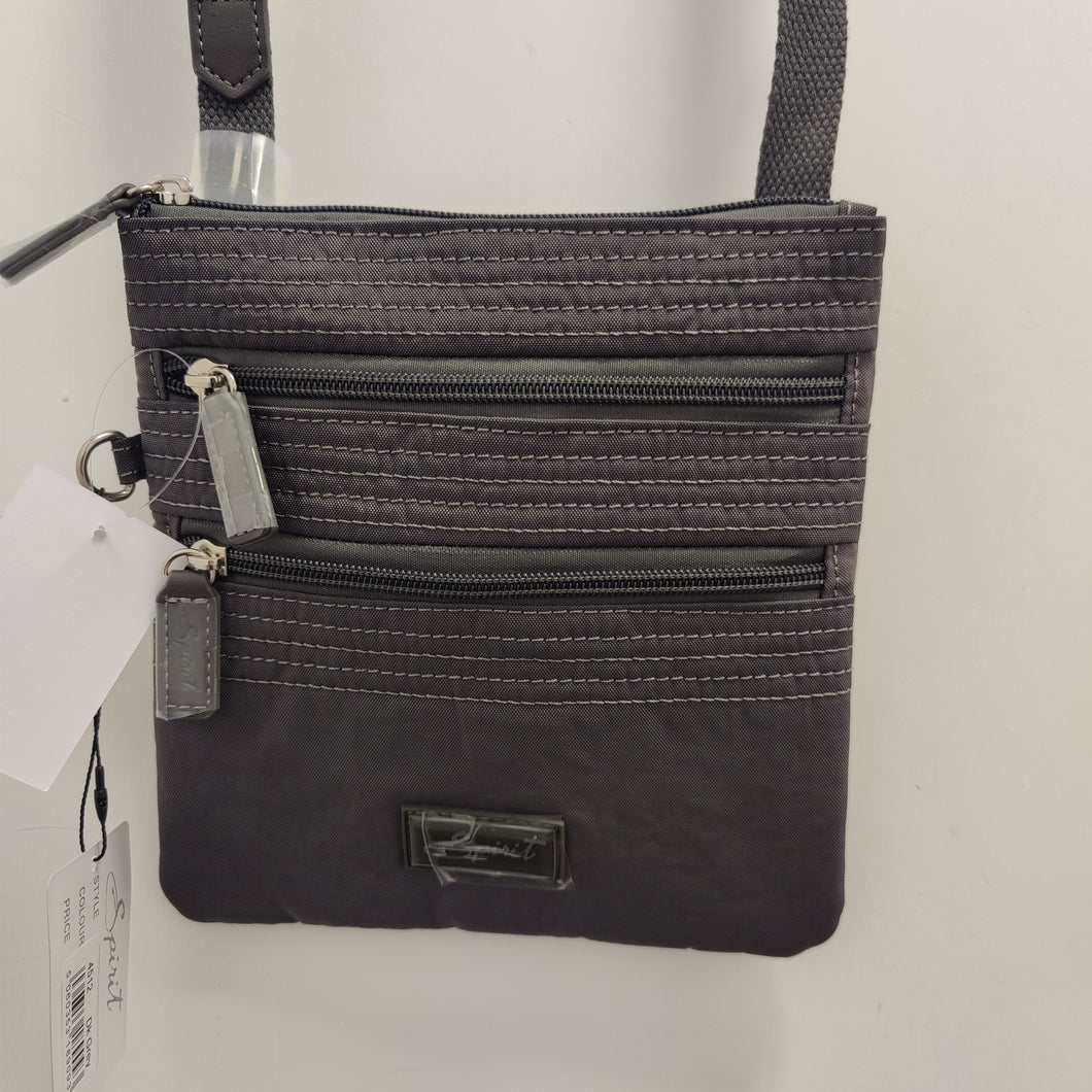 4512 Nylon Dark Grey Spirit Bag
