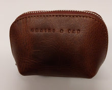Load image into Gallery viewer, Grains &amp; Tan Small Leather Pouch
