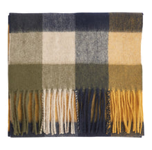 Load image into Gallery viewer, Barbour Lambswool Tattersall Scarf
