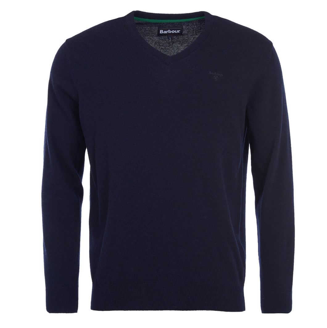 Barbour V-Neck Jumper