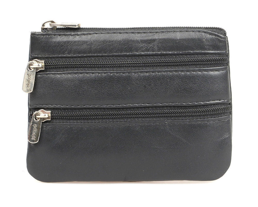 0-328 Zip top coin purse
