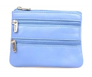 0-328 Zip top coin purse