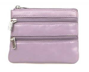 0-328 Zip top coin purse