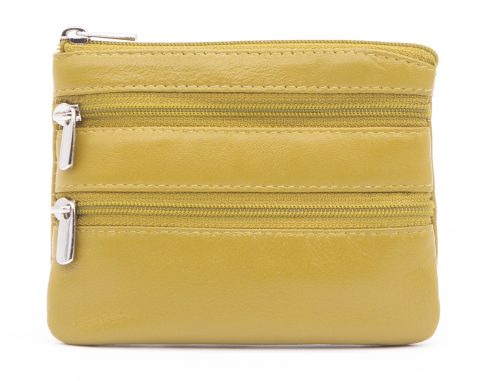 0-328 Zip top coin purse