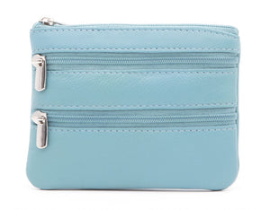 0-328 Zip top coin purse