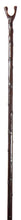 Load image into Gallery viewer, Chestnut Thumbstick with Bark - 3588
