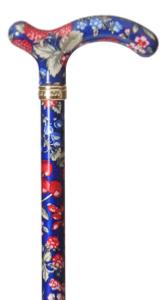 Slim Aluminium Adjustable Walking Stick 4099