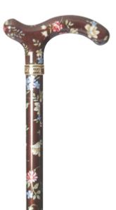 Slim Aluminium Adjustable Walking Stick 4099