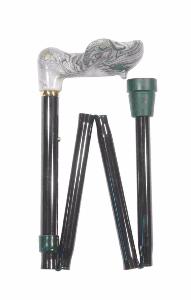 Folding Orthopaedic Right or Left Handed Walking Stick 5002