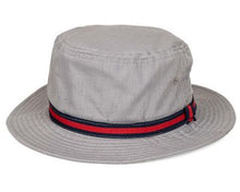 Load image into Gallery viewer, Cotton Bush Hat With Stripe Band
