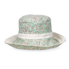 Load image into Gallery viewer, Ladies Reversible Floral Print Sun Hat
