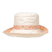 Load image into Gallery viewer, Ladies Reversible Floral Print Sun Hat
