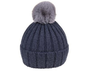Faux Fur Bobble Hat