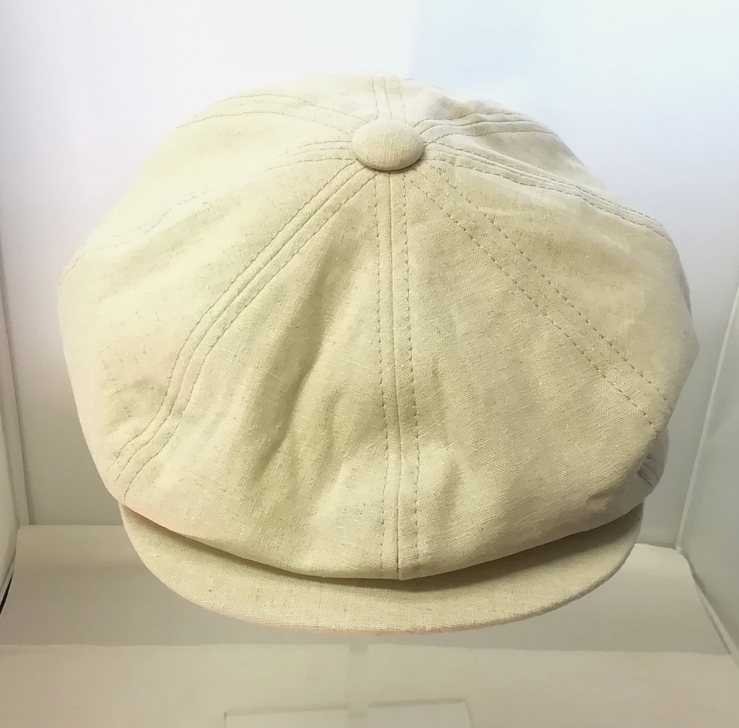 Gatsby Linen Cap