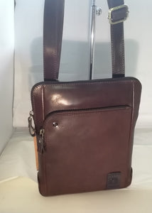 Leather Crossbody Bag - 7353