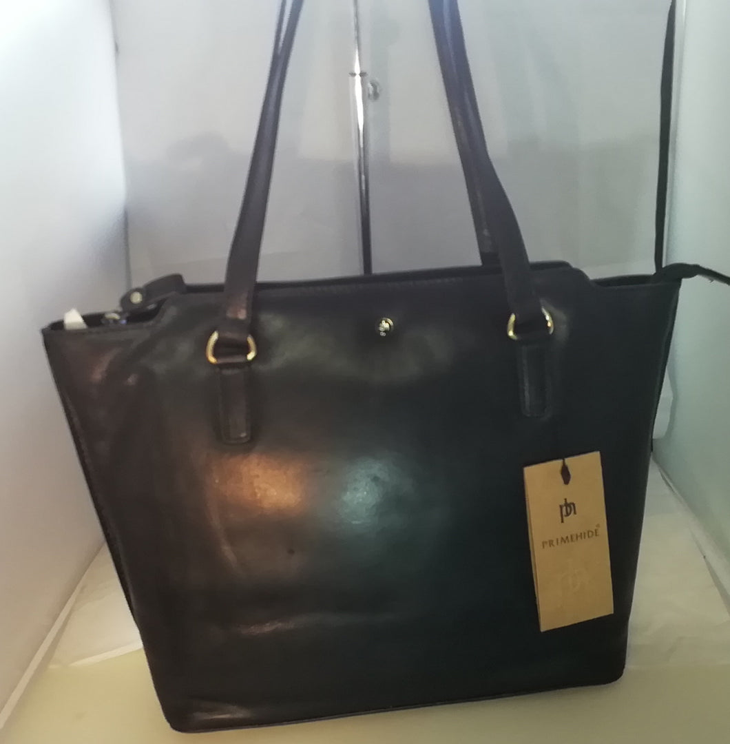 Leather Handbag - 7347