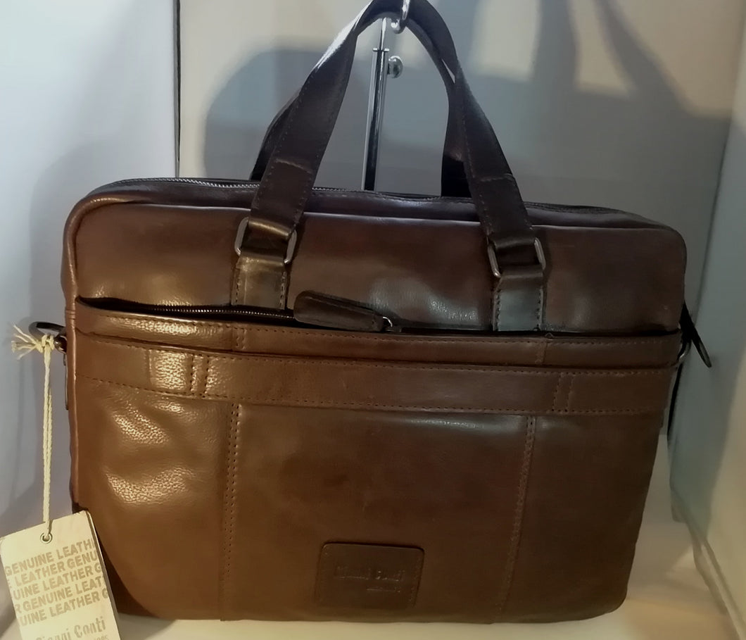 Gianni Conti 4071383 Leather Briefcase