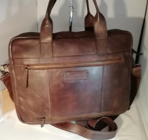 Gianni Conti 4101266 Leather Briefcase