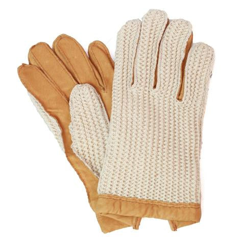 Ladies Crochet Back Driving Gloves