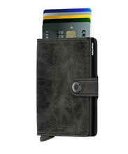 Load image into Gallery viewer, Secrid Vintage Black Miniwallet
