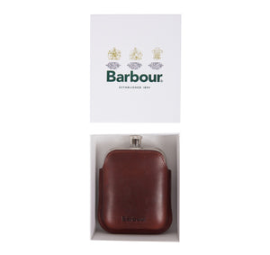 Barbour Waxed Leather Flask