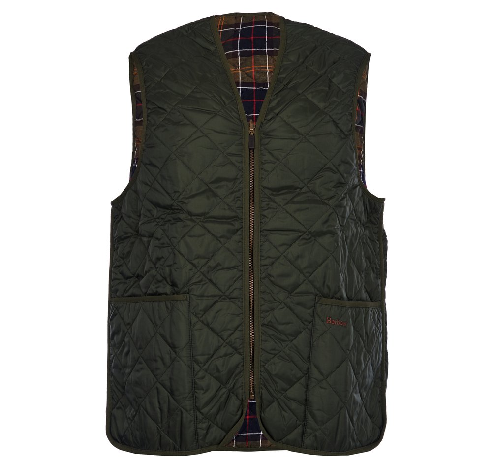 Barbour Quilted Zip-in Waistcoat Liner