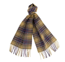 Load image into Gallery viewer, Barbour Tartan Lambswool Scarf
