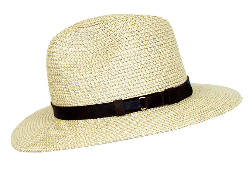 Warwick Hat with Leather Trim
