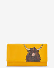 Load image into Gallery viewer, Y1030 Leather Highland Cow Purse
