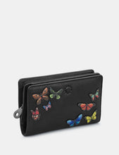Load image into Gallery viewer, Y1089 Amongst Butterflies Zip Around Purse
