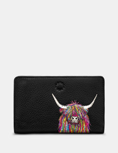 Highland Cow Purse Wallet