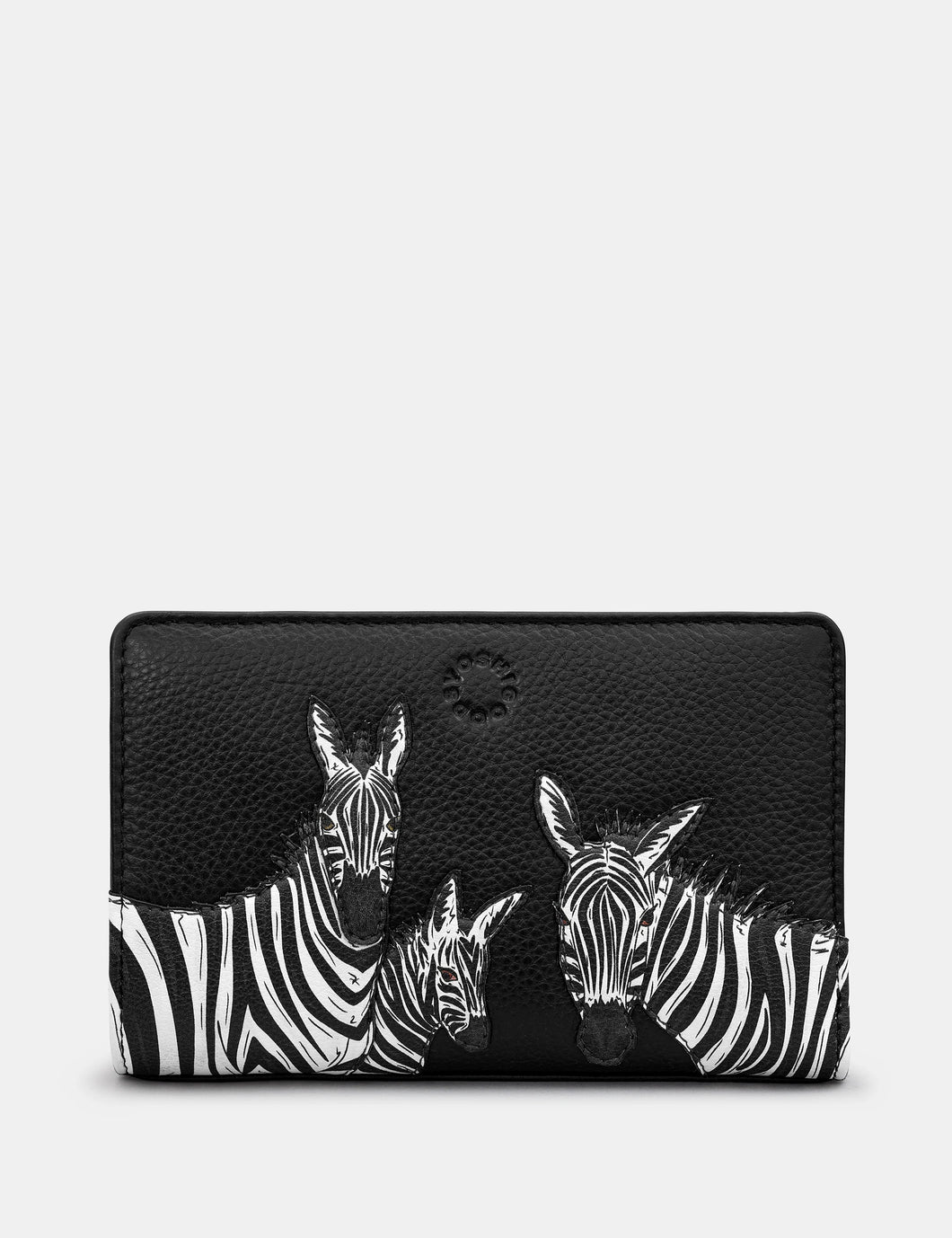 Leather Zebra Purse - Y1089