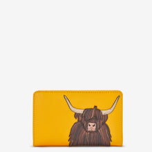 Load image into Gallery viewer, Y1089 Leather Highland Cow Purse
